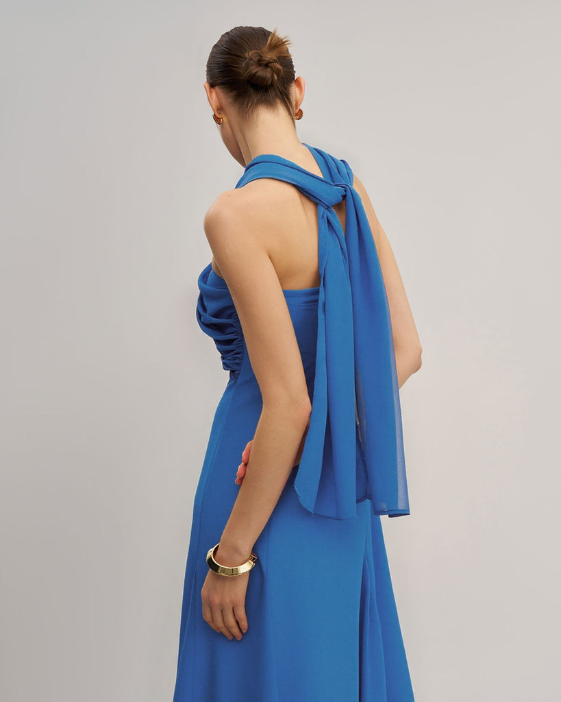 Women's Woven Polyester Maxi Dress Dresses - RIHOAS