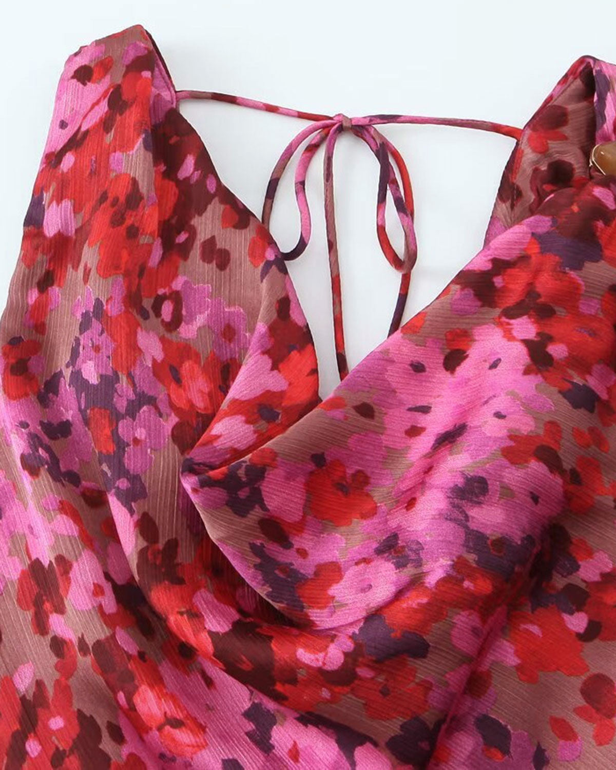 Women's Woven Polyester  Maxi Dress Dresses - RIHOAS