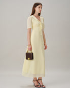 Women's  Woven Polyester Maxi  Dress Dresses - RIHOAS
