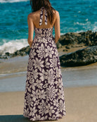 Women's  Woven Polyester  Maxi Dress Dresses - RIHOAS
