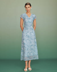 Women's Woven Polyester Maxi Dress Dresses - RIHOAS