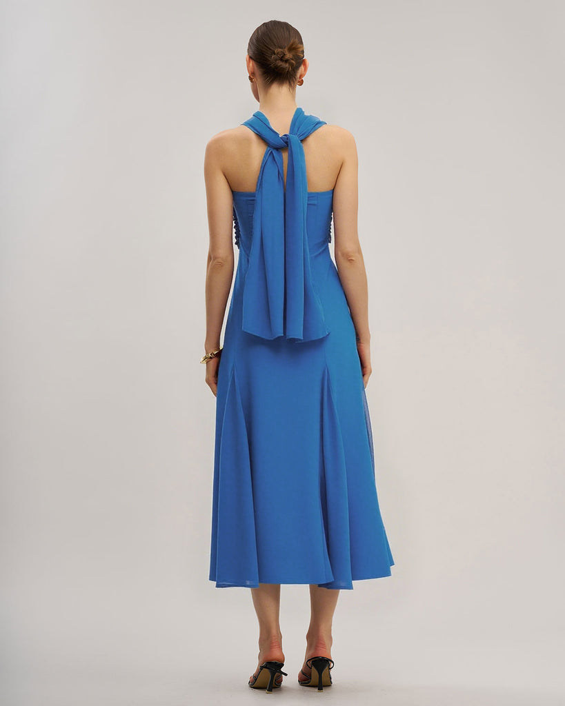 Women's Woven Polyester Maxi Dress Dresses - RIHOAS