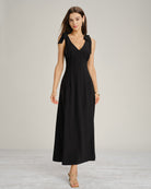 Women's Woven Polyester Maxi Dress Dresses - RIHOAS