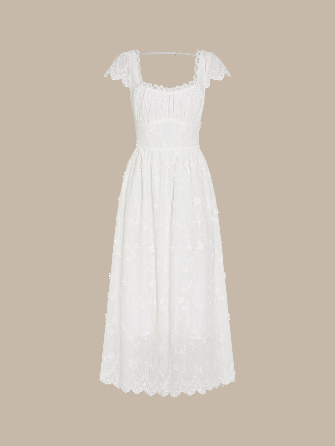 Women's Woven Polyester  Maxi Dress Dresses - RIHOAS