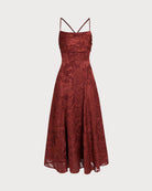 Women's Woven Polyester Maxi Dress Dresses - RIHOAS