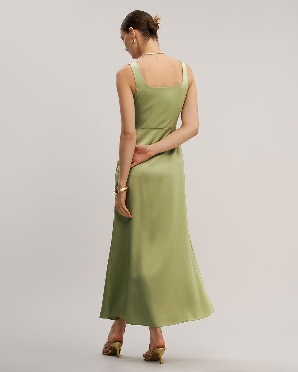 Women's Woven Polyester Maxi Dress Dresses - RIHOAS