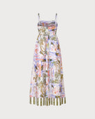 Women's  Woven Polyester Maxi  Dress Dresses - RIHOAS