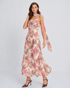 Women's Woven Polyester Maxi Dress Dresses - RIHOAS