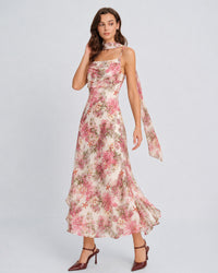 Women's Woven Polyester Maxi Dress Dresses - RIHOAS