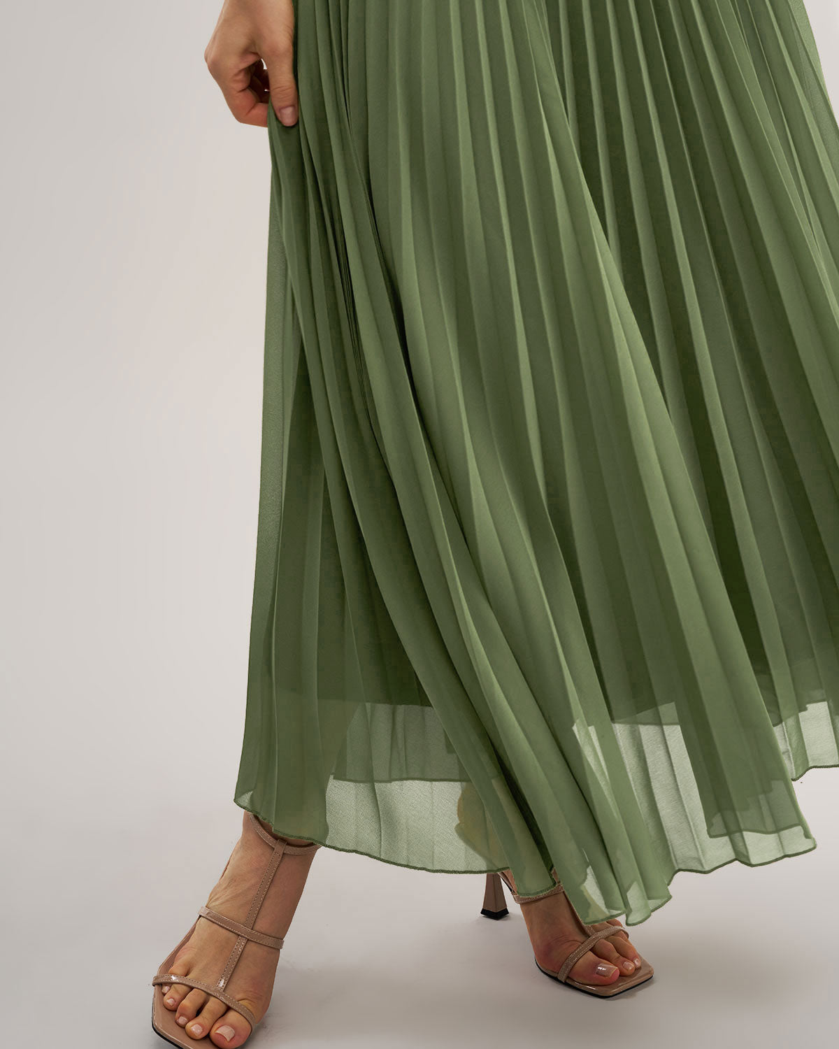 Green Sweetheart Neck Flowy Slip Maxi Dress & Reviews - Green - Dresses | RIHOAS Green Sweetheart Neck Flowy Slip Maxi Dress & Reviews - Green - Dresses | RIHOAS