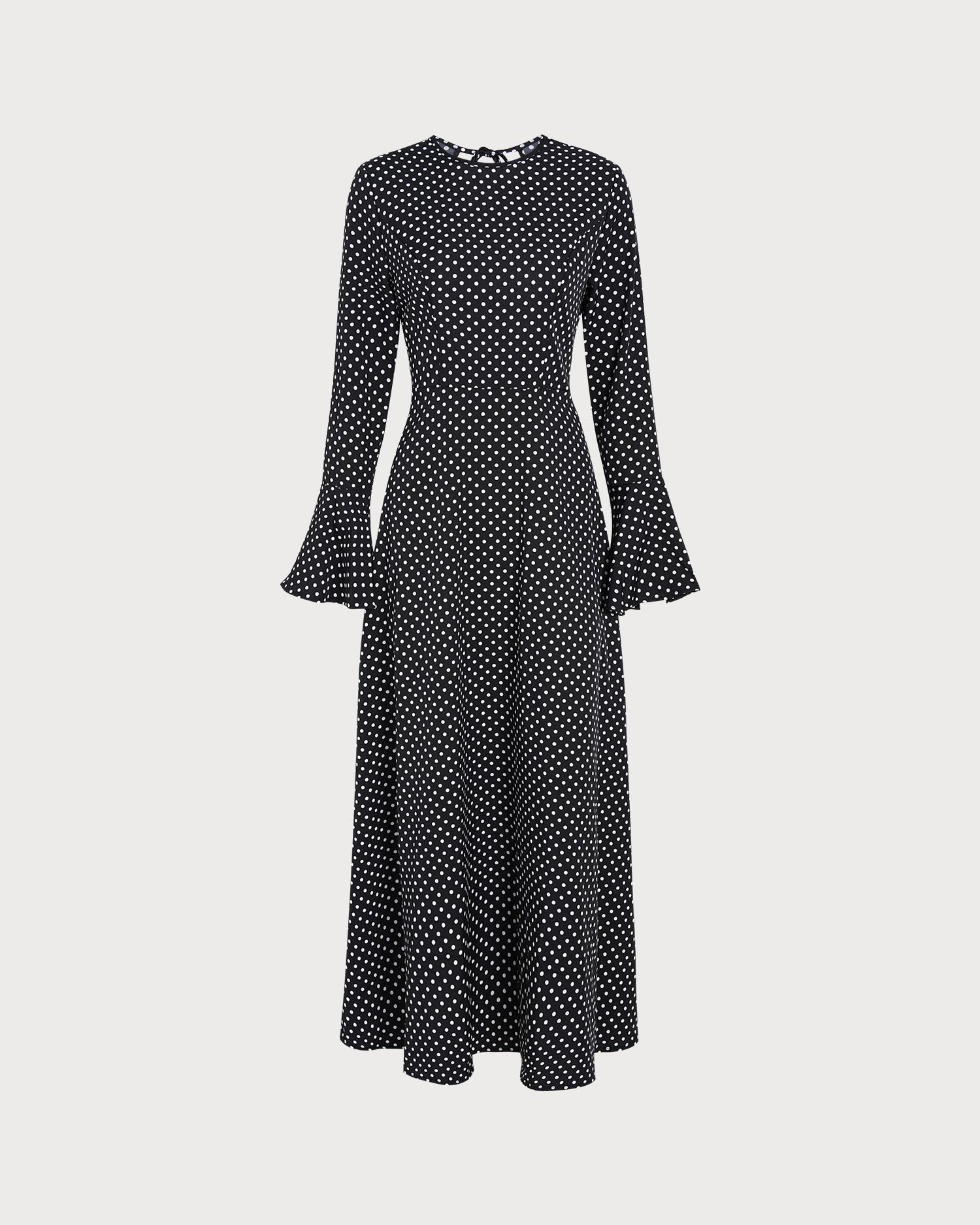 Women's Woven Polyester Maxi Dress - RIHOAS - 04