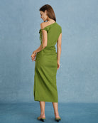 Women's Woven Polyester  Maxi Dress Dresses - RIHOAS