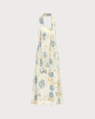 Women's Woven Polyester Maxi Dress Dresses - RIHOAS