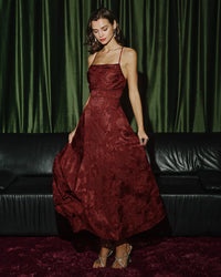 Women's Woven Polyester Maxi Dress Dresses - RIHOAS