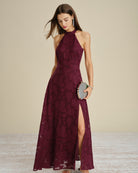 Women's Woven Polyester Maxi Dress Dresses - RIHOAS