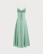 Women's Woven Polyester Maxi Dress Dresses - RIHOAS