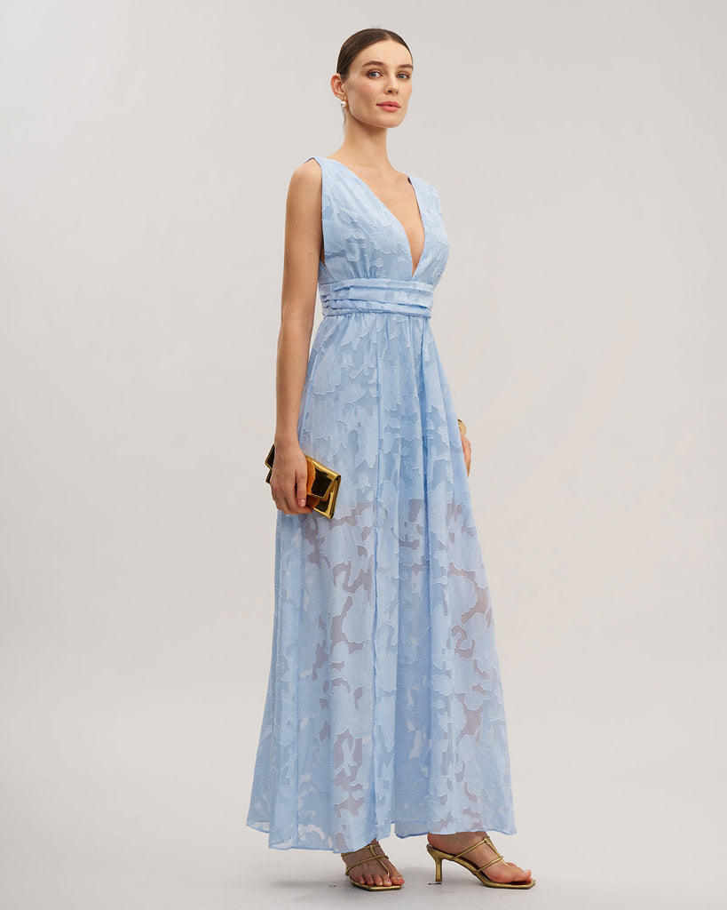 Women's Woven Polyester Maxi Dress Dresses - RIHOAS