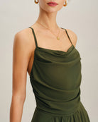 Women's Woven Polyester Maxi Dress Dresses - RIHOAS