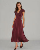 Women's Woven Polyester Maxi Dress Dresses - RIHOAS