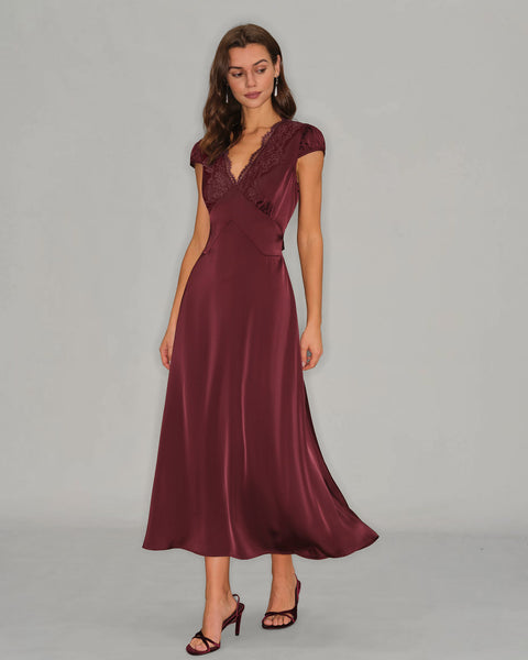 maxi red party dresses for women Petal and Pup Women's Caty Maxi Dress