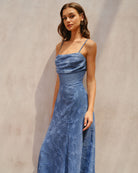 Women's Woven Polyester Maxi Dress Dresses - RIHOAS