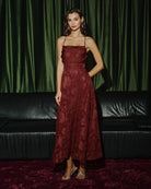 Women's Woven Polyester Maxi Dress Dresses - RIHOAS