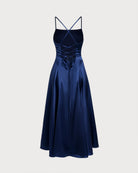 Women's Woven Polyester Maxi Dress Dresses - RIHOAS