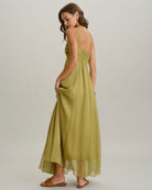 Women's Woven Polyester Maxi Dress Dresses - RIHOAS