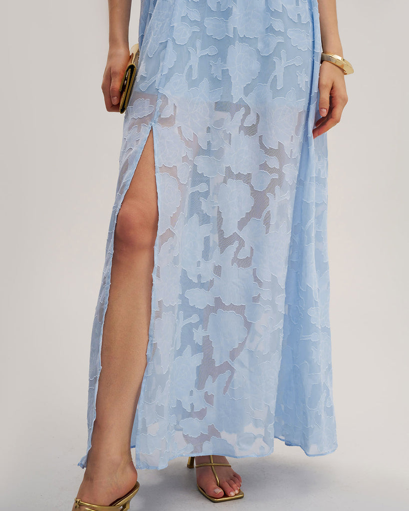 Women's Woven Polyester Maxi Dress Dresses - RIHOAS