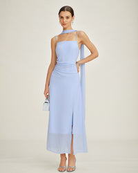 Women's Woven Polyester Maxi Dress Dresses - RIHOAS