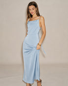 Women's Woven Polyester Maxi Dress Dresses - RIHOAS