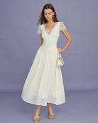 Women's  Woven Polyester  Maxi Dress Dresses - RIHOAS