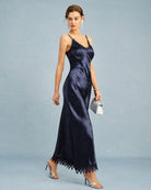 Women's Woven Polyester Maxi Dress Dresses - RIHOAS