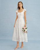Women's Woven Polyester  Maxi Dress Dresses - RIHOAS