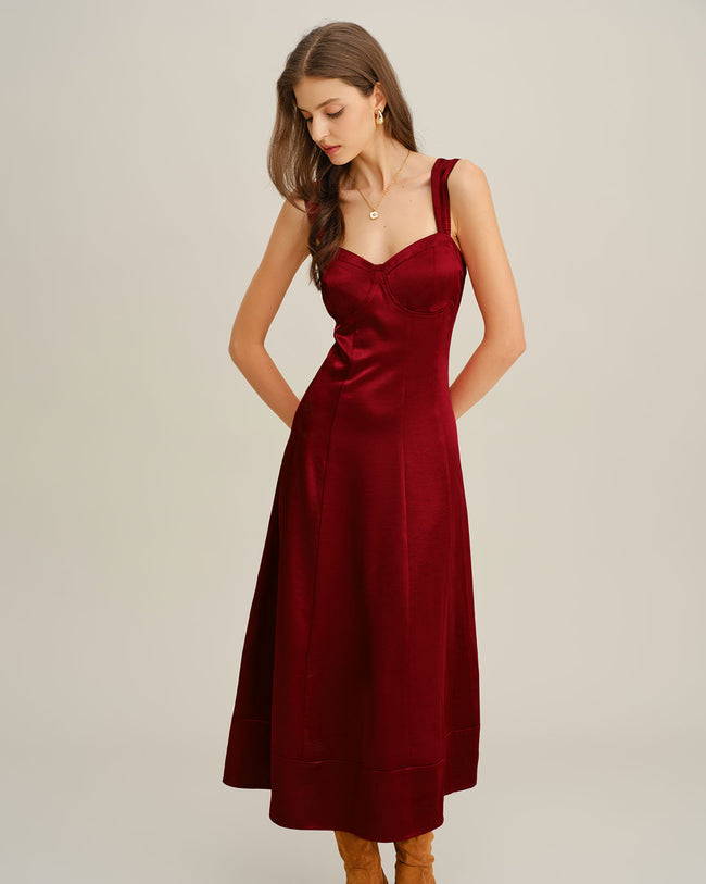 Women's Woven Polyester Maxi Dress Dresses - RIHOAS