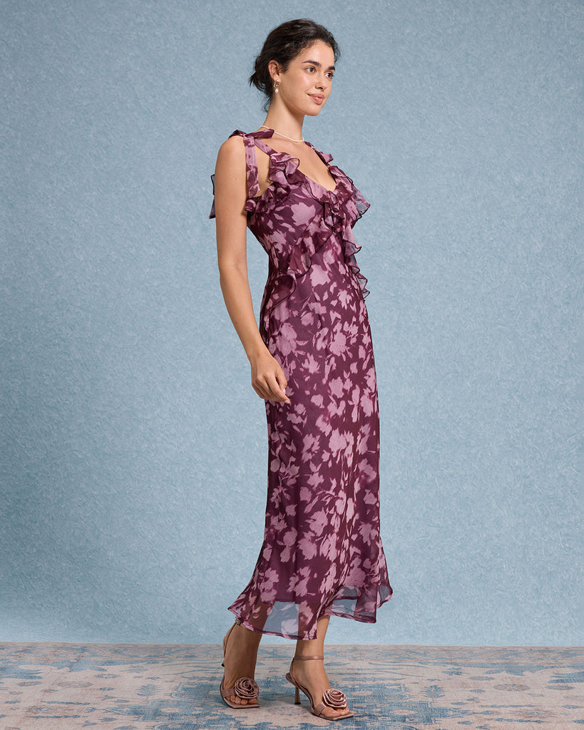 Women's Woven Polyester Maxi Dress Dresses - RIHOAS