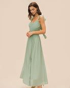 Women's Woven Polyester Maxi Dress Dresses - RIHOAS