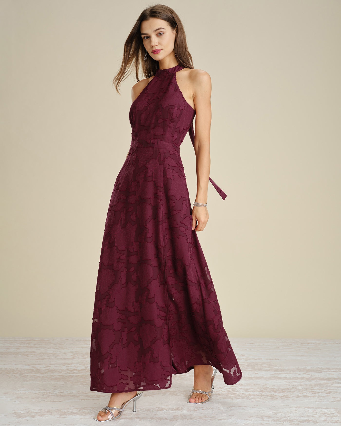 red mock neck dress Daphne Merino Wool Ribbed Floor length Women'S Mini Dress Ruched Mock