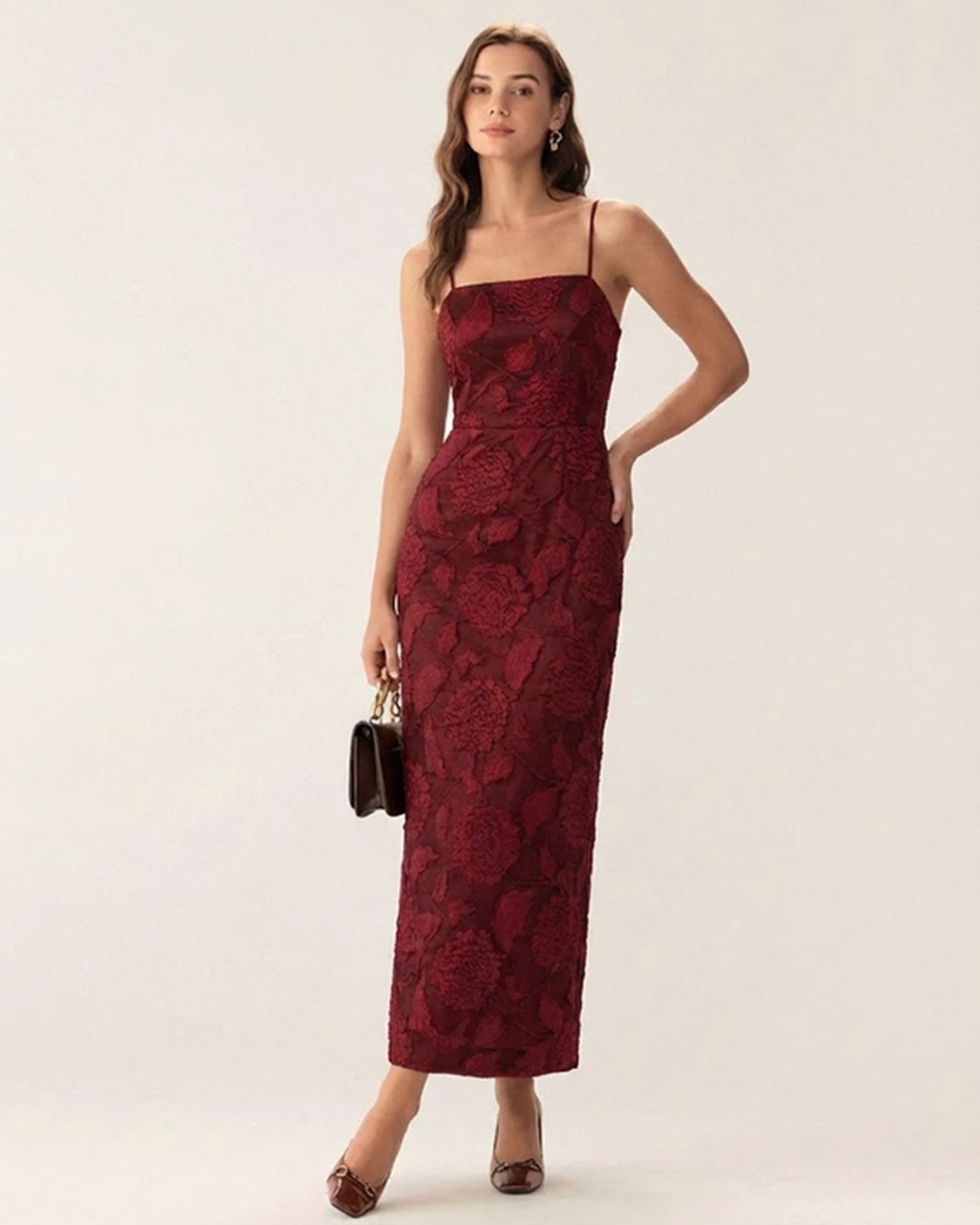Women's Woven Polyester Maxi Dress Dresses - RIHOAS