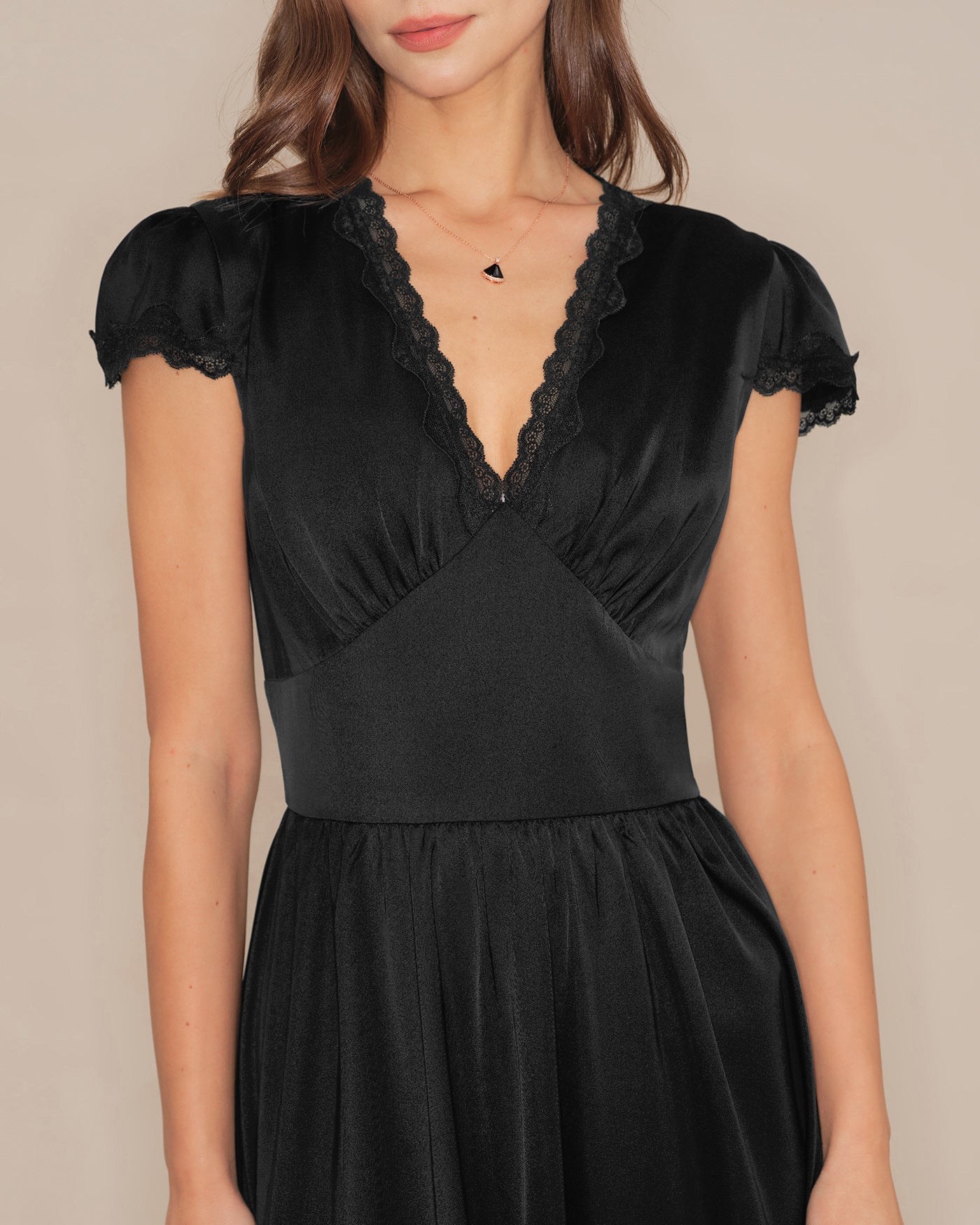 Women's Woven Polyester  Maxi Dress Dresses - RIHOAS
