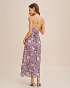 Women's Woven Polyester Maxi  Dress Dresses - RIHOAS