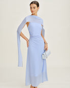 Women's Woven Polyester Maxi Dress Dresses - RIHOAS