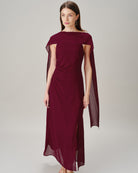 Women's Woven Polyester Maxi Dress Dresses - RIHOAS