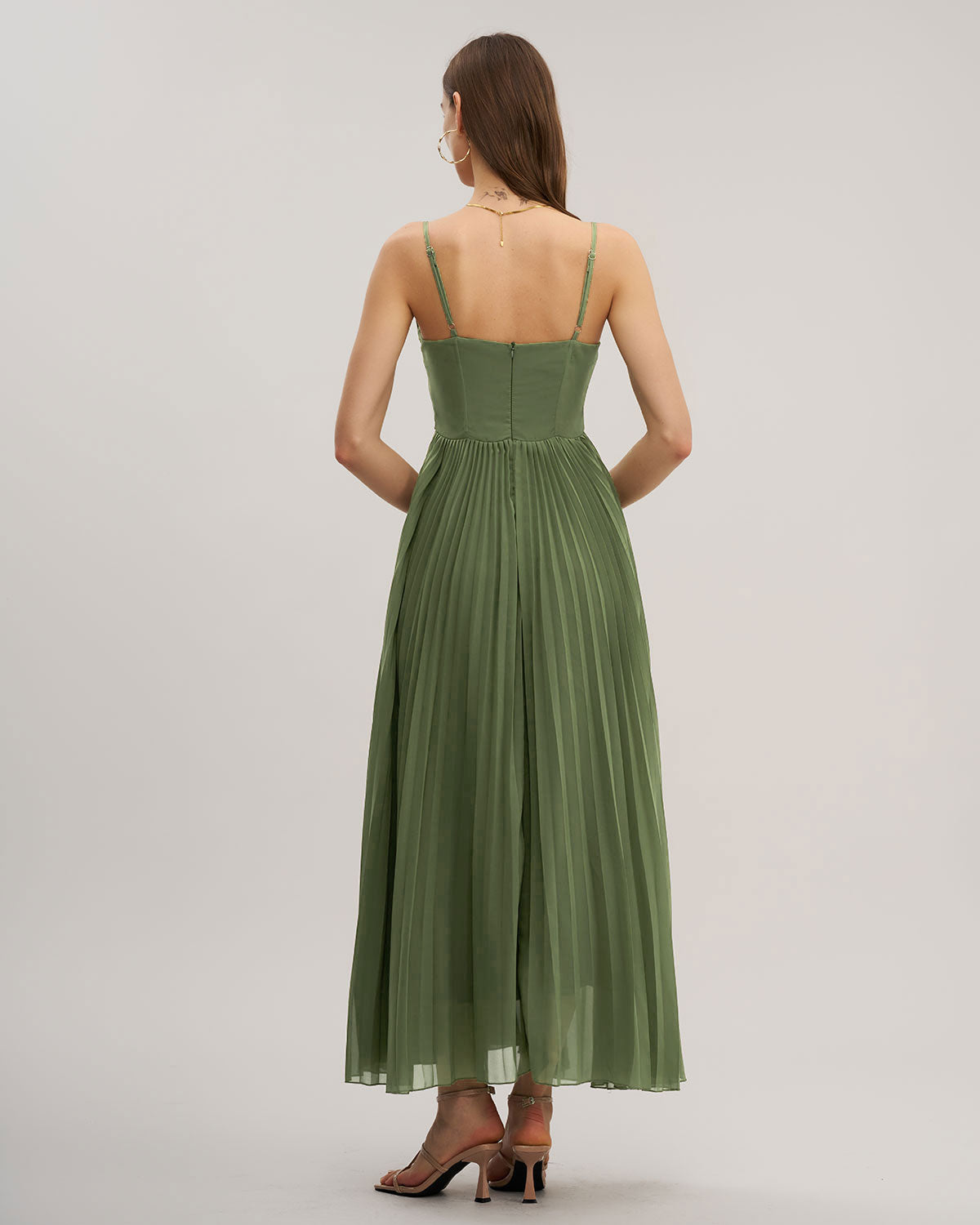 Women's Woven Polyester Maxi Dress Dresses - RIHOAS