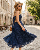 Women's Woven Polyester Maxi Dress Dresses - RIHOAS