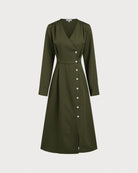 Women's Woven Polyester Maxi Dress Dresses - RIHOAS