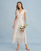 Women's Woven Polyester Maxi Dress Dresses - RIHOAS