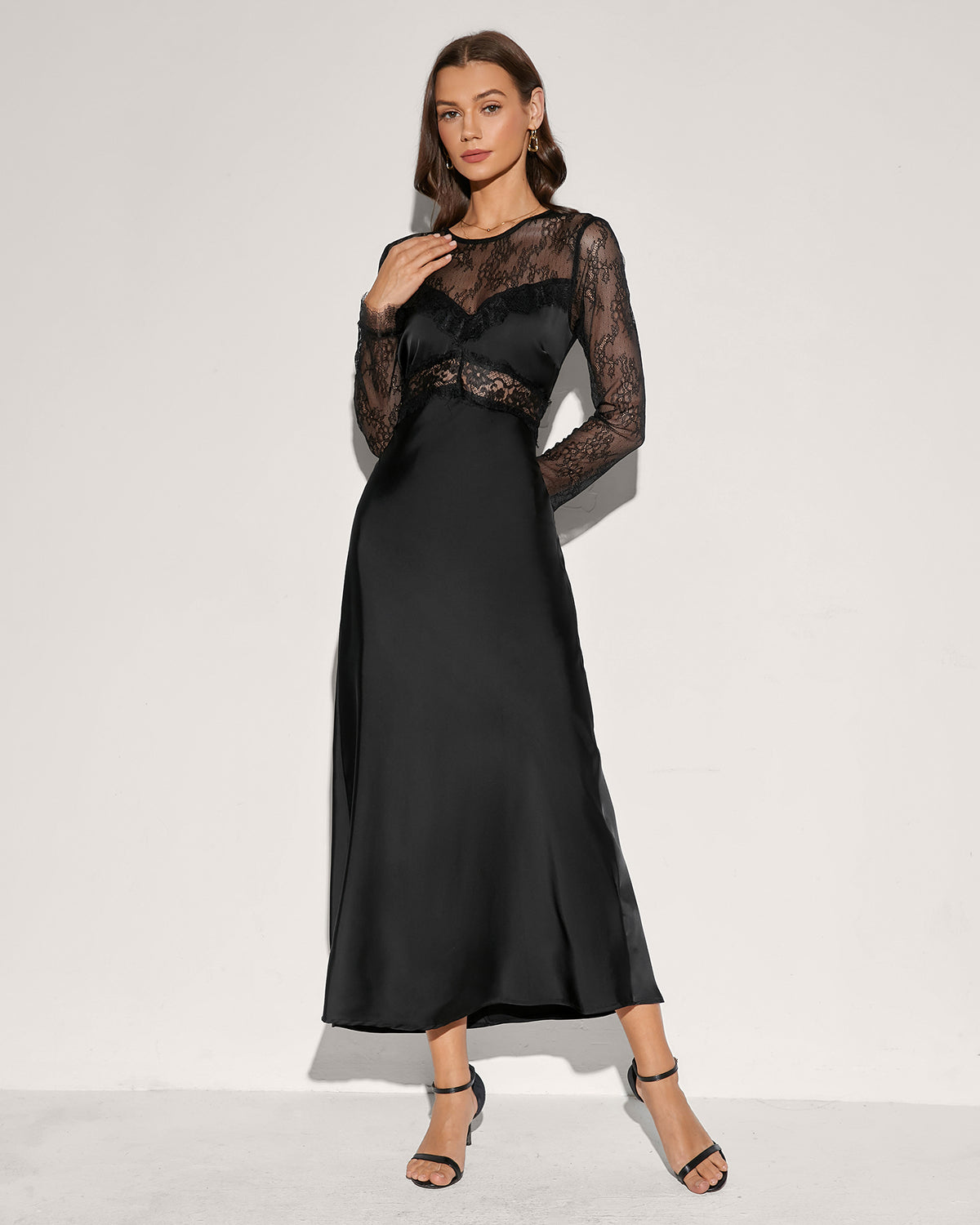 Women's Woven Polyester Maxi Dress Dresses - RIHOAS