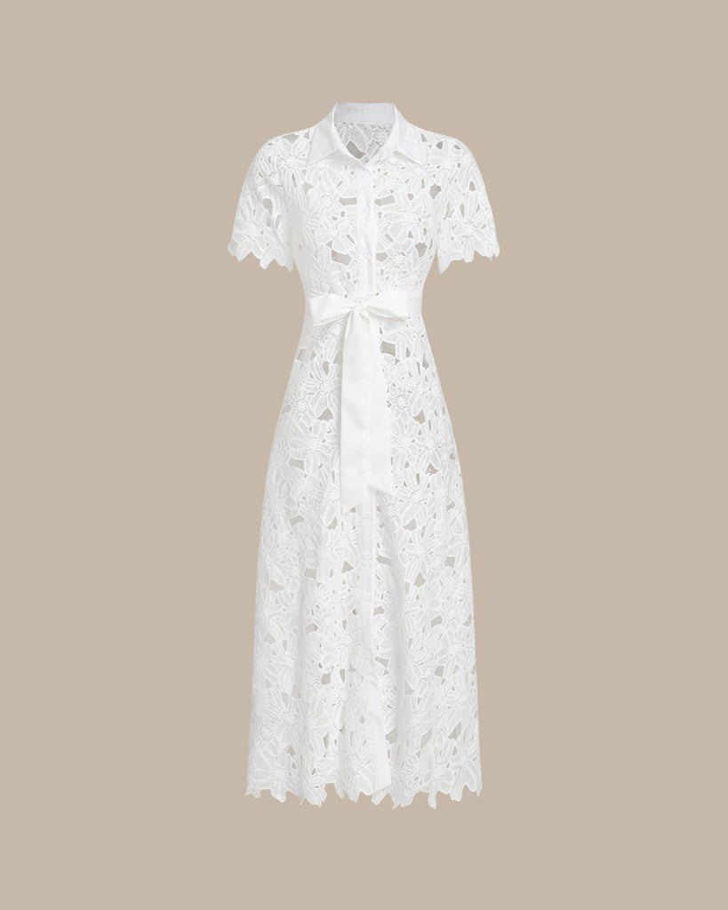 Women's Woven Polyester Maxi Dress White Dresses - RIHOAS