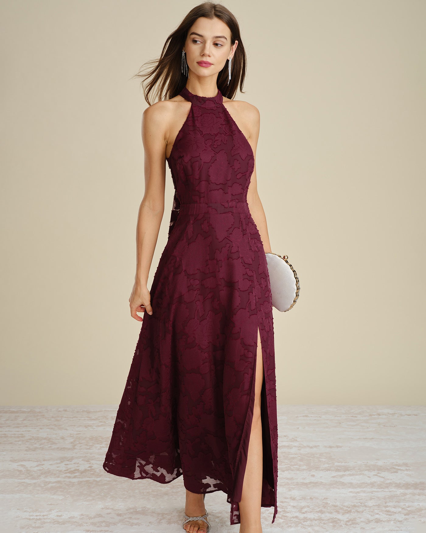 lace chiffon prom dress Chiffon A-line One Shoulder Lace Prom Dresses, Evening Gown, Formal Dress,  MP633